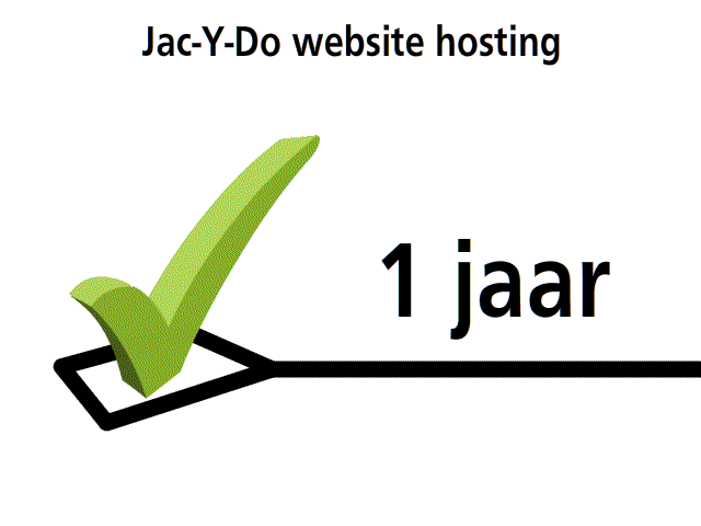 Jac-Y-Do website hosting; neem nu contact op!